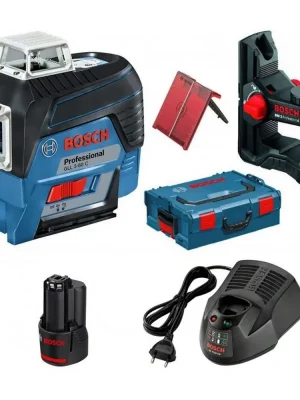 Finální Výprodej Bosch GLL 3-80 C Professional čárový laser + BM 1 + L-BOXX 136 - 0601063R02