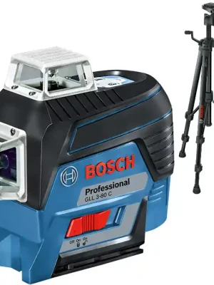 Hit Sezóny Bosch GLL 3-80 C Professional čárový laser + stativ BT 150 - 0601063R01