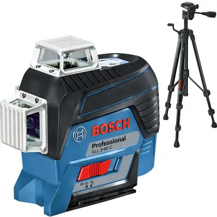 Hit Sezóny Bosch GLL 3-80 C Professional čárový laser + stativ BT 150 - 0601063R01