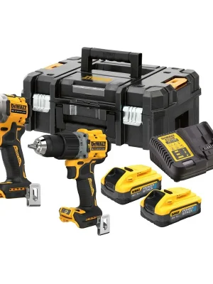 Nejlepší Volba DEWALT DCK2050H2T AKU POWERSTACK kombo sada aku nářadí DCD805 + DCF850 18V + 2x5,0Ah