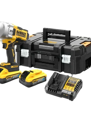Objednat Nyní DEWALT DCF961H2T Aku rázový utahovák 1/2" 18V; 2x 5,0Ah; 1632/2373 Nm
