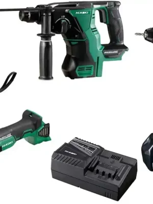 HIKOKI 4-dílný 18V set aku nářadí KC18DG4LWDZ Levný