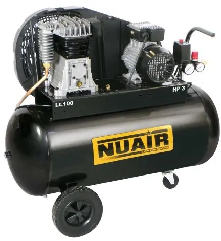 Akční Nabídka NUAIR B3800B/100 CT3 olejový kompresor 400V, 2,2kW