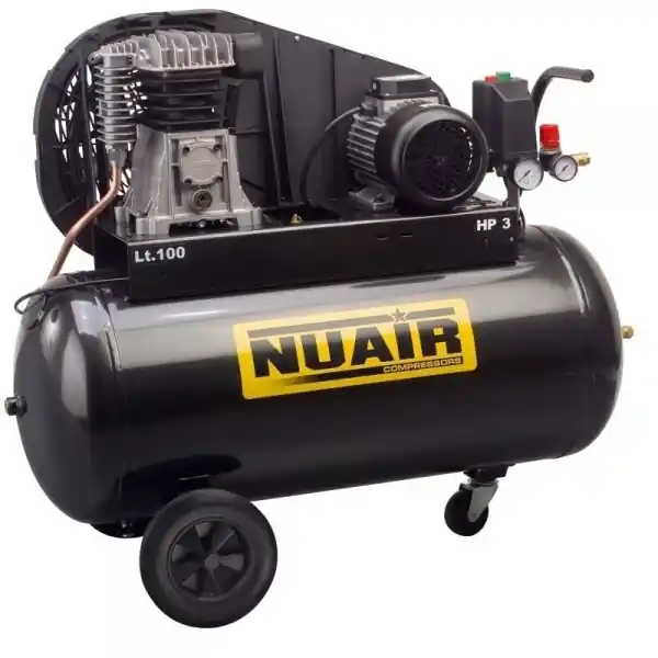 NUAIR B3800B/100 CT4 olejový kompresor 400V, 3kW Nakupujte Hned