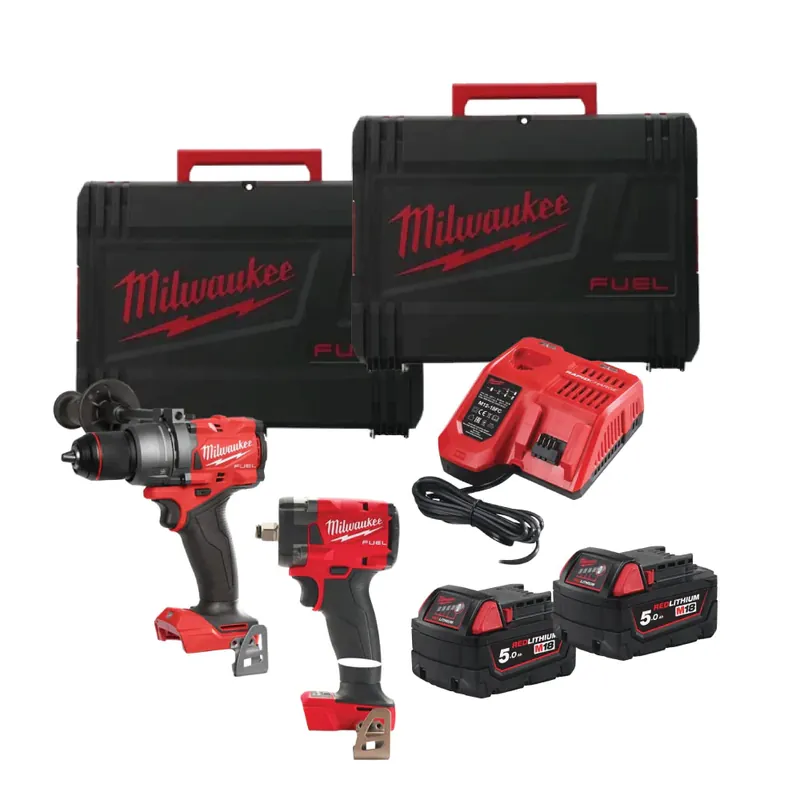 Sleva MILWAUKEE M18 FPP2B3-502X set aku nářadí M18 FPD3 + M18 FIW2F1 + 2x 5,0Ah - 4933492521