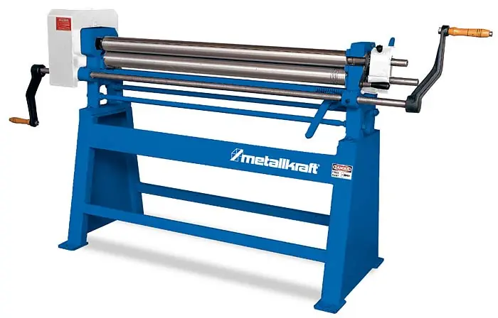 Metallkraft RBM 1050-10 ruční zakružovačka plechu - 3813101 Vysoce Kvalitní