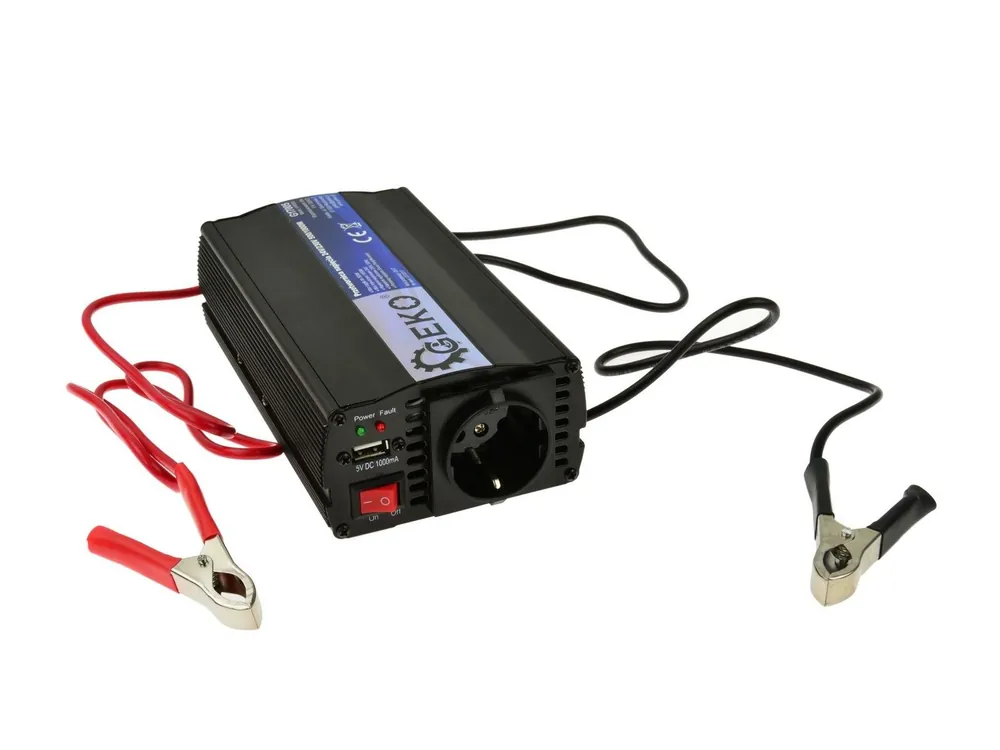 Odeslání Ihned Měnič napětí 24V/230V, 500/1000W GEKO