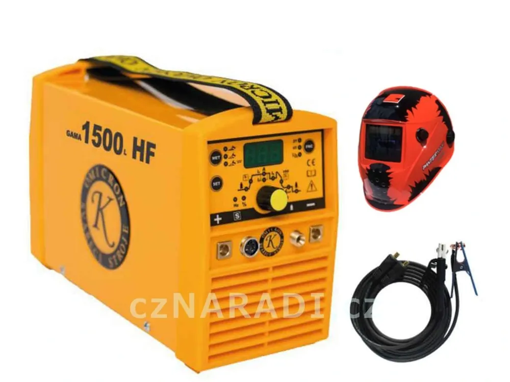 Kup Teď GAMA 1500L HF + kabely + kukla, záruka 3+2 roky