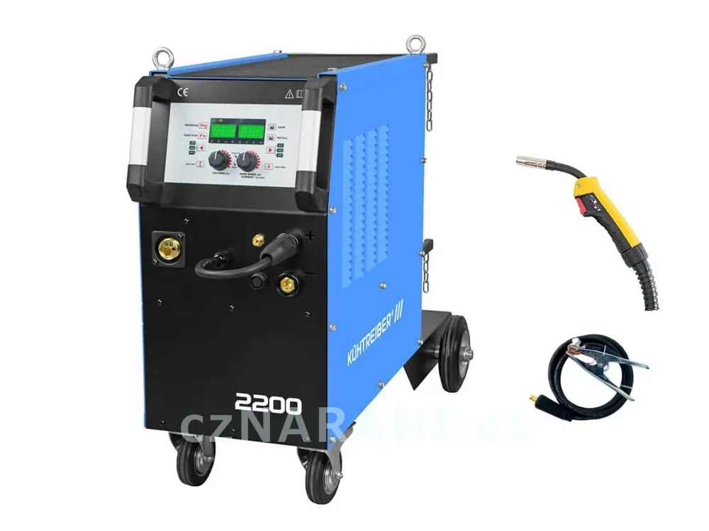 KITin 2200 Multi MIG Synergic + hořák Binzel Bezpečná Platba