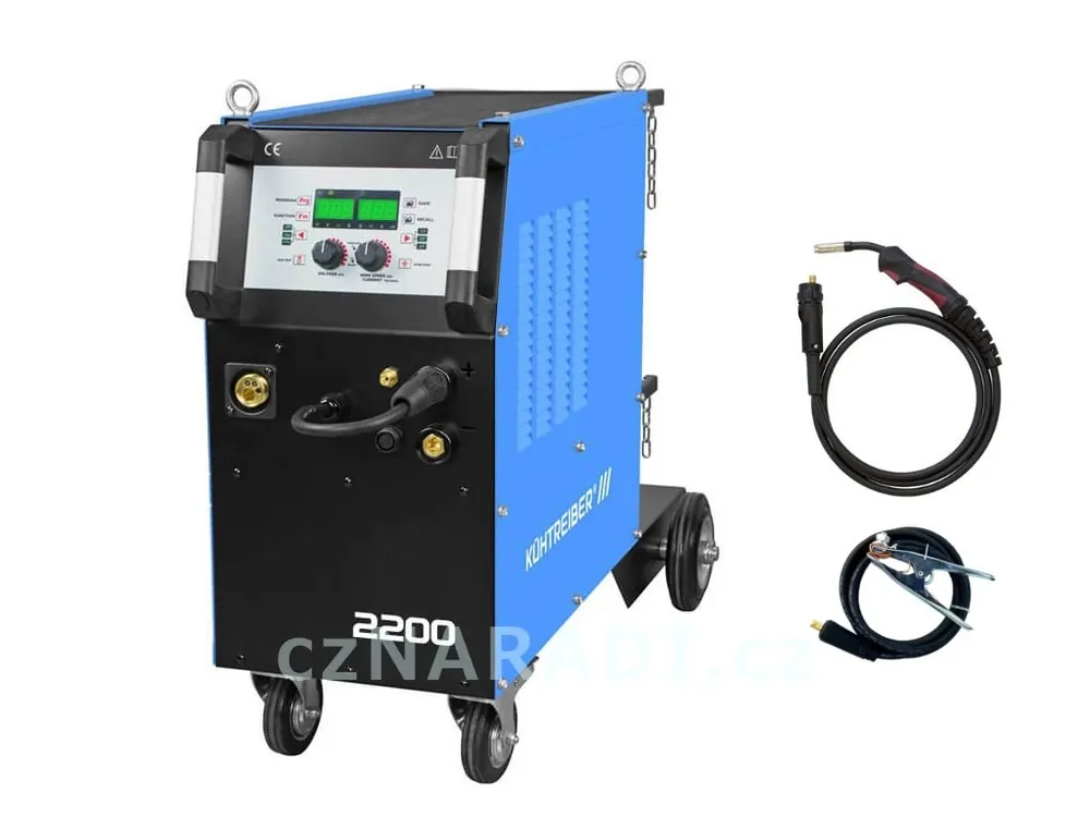 KITin 2200 Multi MIG Synergic + hořák Jen Po Omezenou Doba