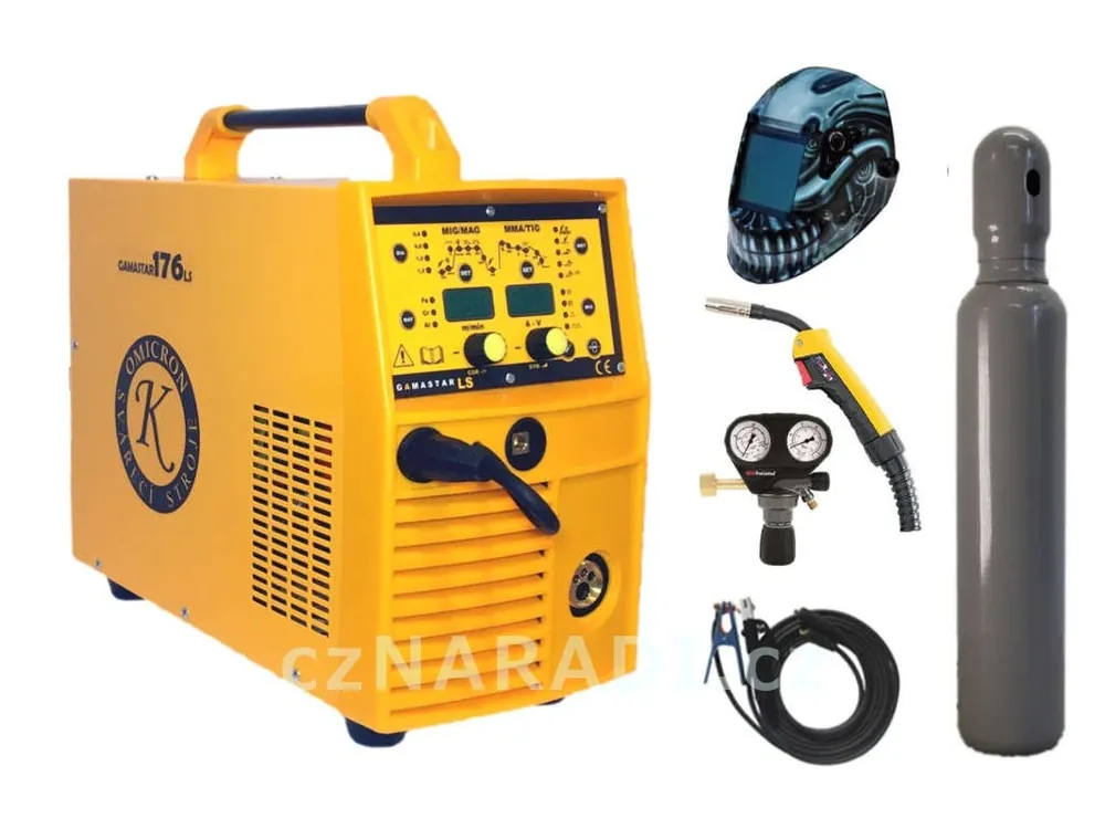 Ověřený GAMASTAR 176LS SET TOP s lahví + kukla Predator, záruka 3 roky