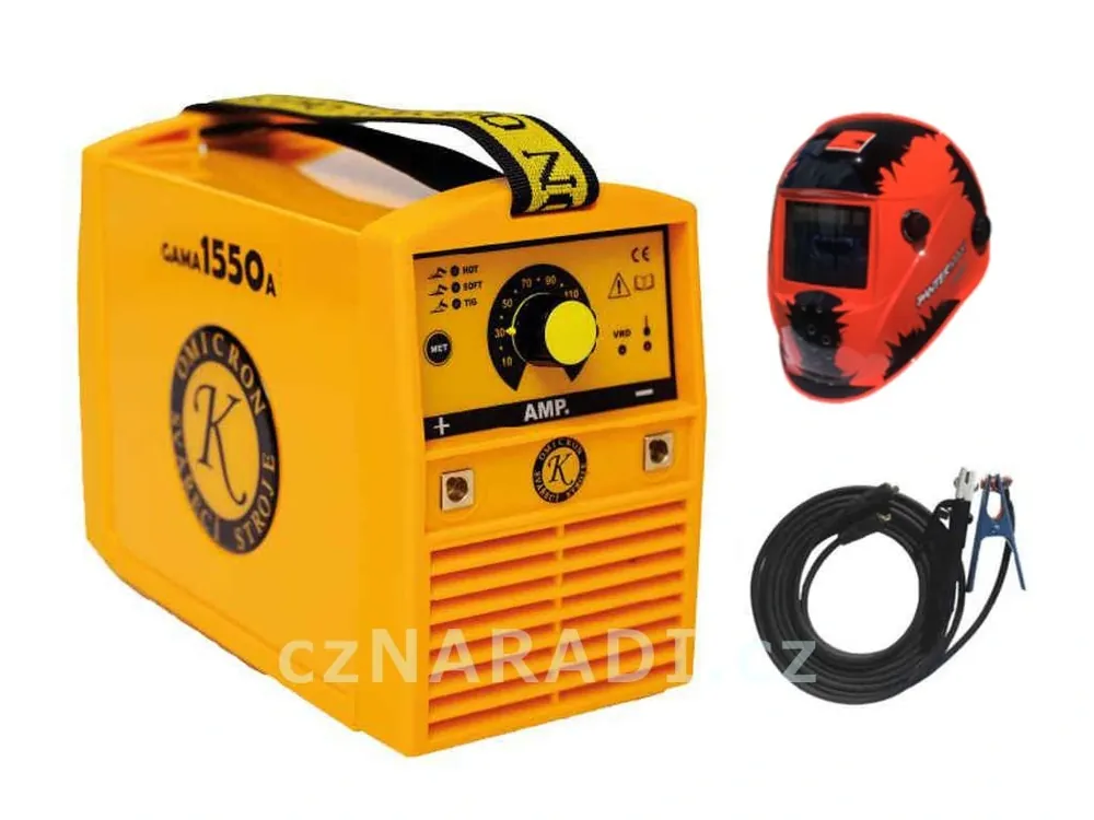 GAMA 1550A + kabely 25/3m + kukla, záruka 3+2 roky Vysoce Kvalitní