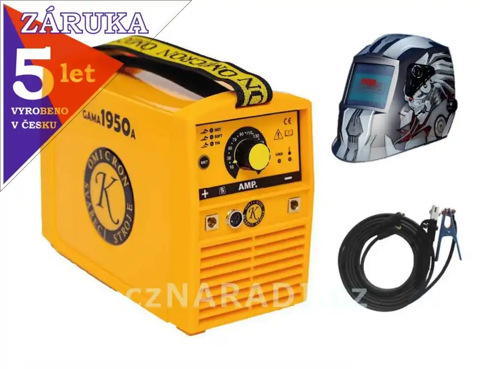 GAMA 1950A + kabely + kukla, záruka 3+2 roky SET TOP Značkový
