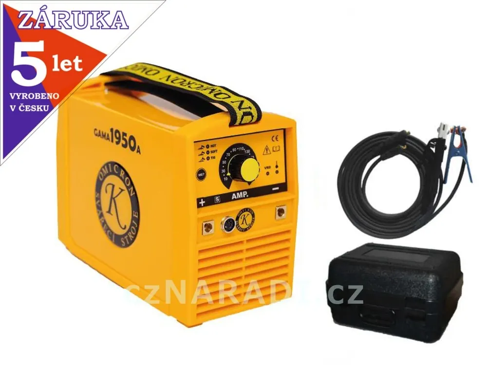GAMA 1950A + kabely + kufr, záruka 3+2 roky Super Cena