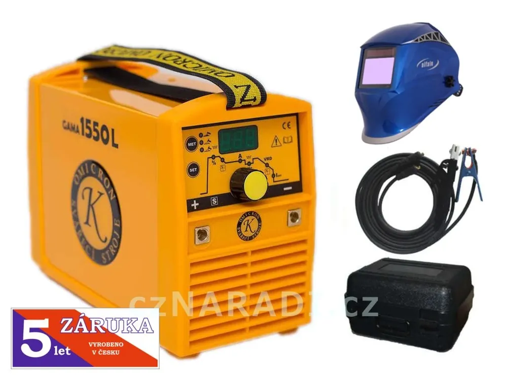 GAMA 1550L + kabely 25/5m + kukla + kufr, záruka 3+2 roky SET TOP Výhodná Nabídka