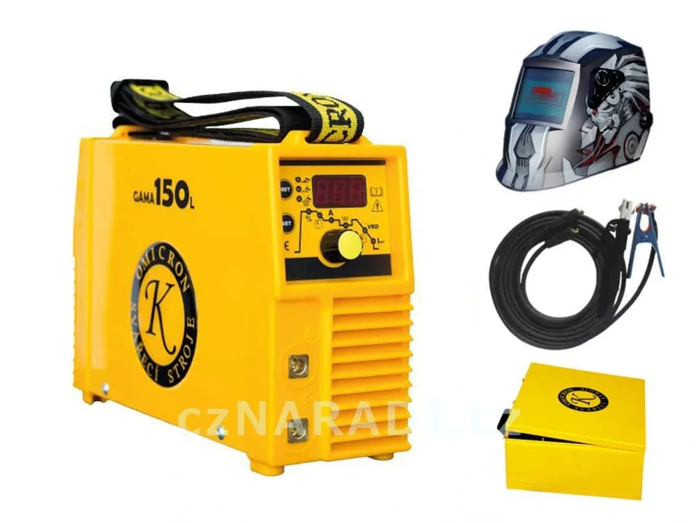 GAMA 150L + kabely + kukla Robot + kufr žlutý, záruka 3+2 roky Kup Teď